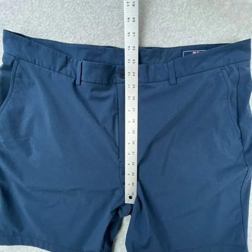 Vineyard Vines Breaker Shorts Mens 40 x‎ 8.5 Performance Golf Navy Blue Stretch